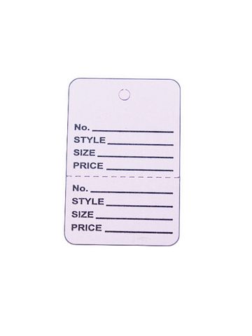 1 1/4" Lavender, UnStrung Apparel Colored Tags
