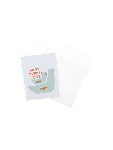 Clear Flat Polypropylene Bags with Lip n Tape Closure, 4-1/2" x 5-1/2"