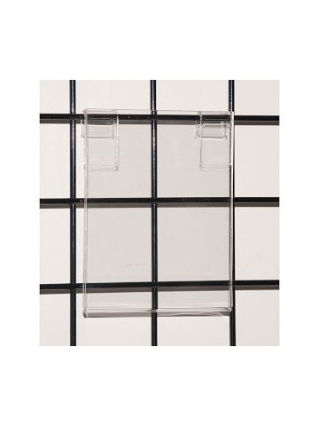 Gridwall Acrylic Vertical Sign Holders