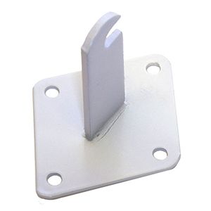 White, Wall to Grid Bracket, for Gridwall or Slatgrid