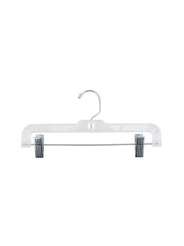 12" Clear, Pant/ Skirt Hangers