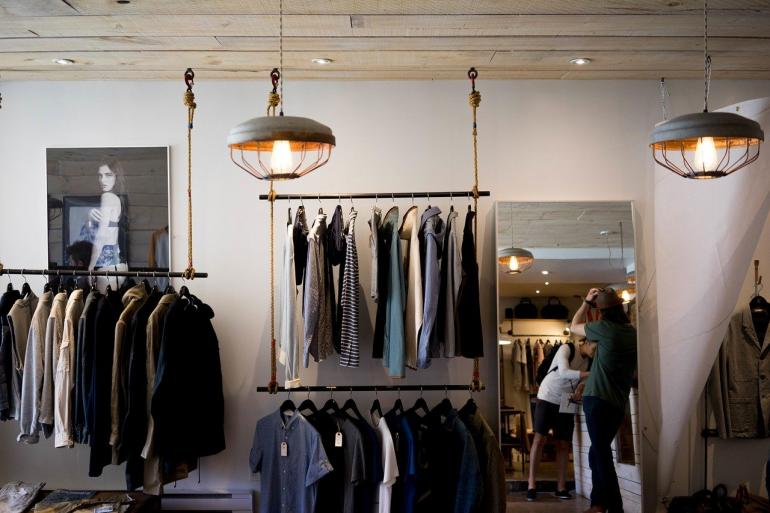 Clothing Racks Give Stores Style And Function