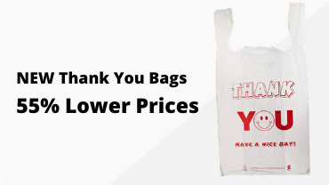 New Thank You Bags are affordable and stylish.